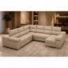 Sofá Canto c/ Chaise Long Cama Amazônia XL (275x340x160cm)