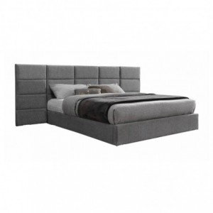 Cama Estofada Houston + Colchão Opc.