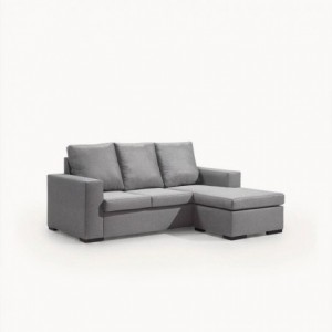 Sofá 2L + Chaise Long Reversível Santoro (190x150cm)