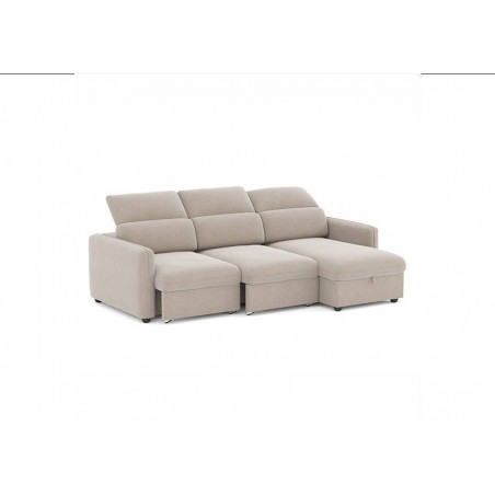 Sofá 2L + Chaise Long Démeter (240x164cm)