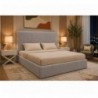 Cama Estofada Havana + Colchão Opc.