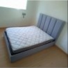 Cama Estofada Cindy + Colchão Opc.