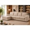 Sofá 3L + Chaise Long Reversível Best (240x150cm)