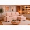 Sofá 2L + Chaise Long Cortada Vigo (195x150cm)