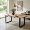 Mesa de Jantar Fixa Ondas U