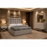 Cama de Casal Armani + Colchão Opc.