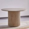 Mesa de Jantar Redonda Fixa Seta