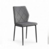 Pack Mesa de Jantar Sweden + 4 Cadeiras Preston (Cinza)
