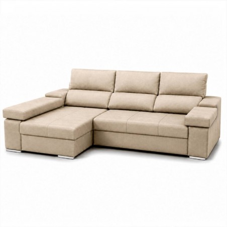 Sofá Chaise Long c/ Cama Amazônia (300x160cm)