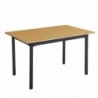 Pack Mesa de Jantar Extensível Camden + 4 Cadeiras de Sala Morgan (Gris)