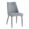 Pack Mesa de Jantar Extensível Camden + 4 Cadeiras de Sala Morgan (Gris)