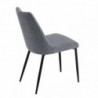 Pack Mesa de Jantar Extensível Camden + 6 Cadeiras de Sala Morgan (Gris)