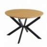 Pack Mesa de Jantar Redonda Extensível Winsor + 2 Cadeiras de Sala Devon (Beige)