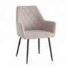 Pack Mesa de Jantar Redonda Extensível Winsor + 2 Cadeiras de Sala Devon (Beige)