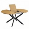 Pack Mesa de Jantar Redonda Extensível Winsor + 2 Cadeiras de Sala Devon (Gris)
