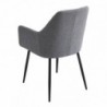 Pack Mesa de Jantar Redonda Extensível Winsor + 2 Cadeiras de Sala Devon (Gris)