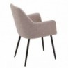 Pack Mesa de Jantar Redonda Extensível Winsor + 6 Cadeiras de Sala Devon (Beige)