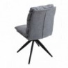 Pack Mesa de Jantar Extensível Keller + 4 Cadeiras de Sala Shelton (Gris)