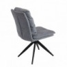 Pack Mesa de Jantar Extensível Keller + 4 Cadeiras de Sala Shelton (Gris)