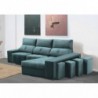Sofá 2L + Chaise Long c/ Cama Apolo Prime (300x155cm)