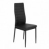 Pack Mesa de Jantar Hudson + 4 Cadeiras de Sala Emi (Preto)