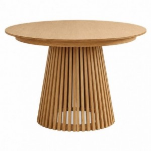 Mesa de Jantar Redonda Extensível Jasper