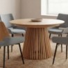 Mesa de Jantar Redonda Extensível Jasper