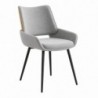 Pack Mesa de Jantar Redonda Extensível + 4 Cadeiras de Sala Jasper