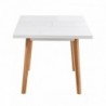 Pack Mesa de Jantar Extensível + 4 Cadeiras de Sala Nordic