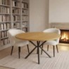 Pack Mesa de Jantar Extensível + 2 Cadeiras de Sala Roswell