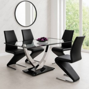 Pack Mesa de Jantar + 4 Cadeiras de Sala Unique