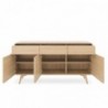 Aparador HELION com 3 portas e 3 gavetas (160x84x39)
