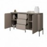 Aparador BELLO com 2 portas e 3 gavetas (163x94x40)