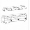 Base Tv Albion 180cm