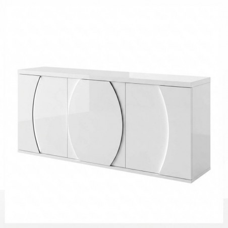 Aparador 3 Portas Porto (c/ Luz LED)