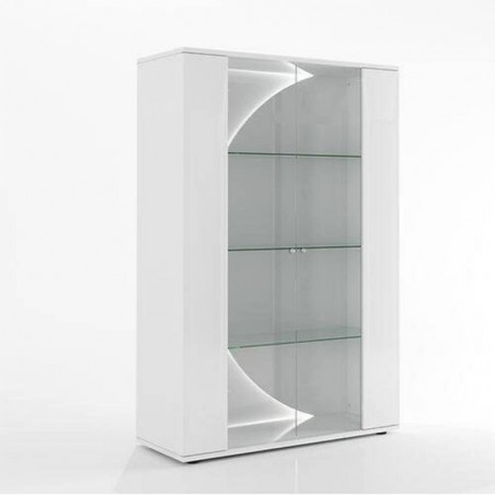 Elemento Cristaleira 2 Portas Porto (c/ Luz LED)