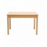 Pack Mesa de Jantar Extensível + 4 Cadeiras de Sala Sforza (Cinza Suave c/ Pés em Aço Serrado)