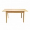 Pack Mesa de Jantar Extensível + 4 Cadeiras de Sala Sforza (Cinza Suave c/ Pés em Aço Serrado)