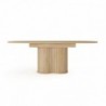 Mesa de Jantar Extensível Oval Lovi (180/220x90x76cm)