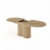Mesa de Jantar Extensível Oval Lovi (180/220x90x76cm)
