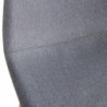 Pack Mesa de Jantar Fixa Pimer (Tampo em Vidro) + 4 Cadeiras de Sala James (Cinza/Madeira)