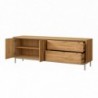 Base Tv 2 Portas + 2 Gavetas Sforza