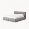 Cama Estofada Samantha + Colchão Opc.