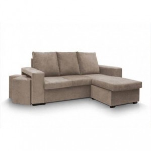 Sofá 2L + Chaise Long Reversível Barcelona (195x150cm)