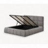 Cama Estofada Samantha + Colchão Opc.