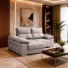 Sofá 1L + Chaise Long c/ Cama King (195x160cm)