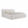 Cama Estofada Giordana c/ Estrado + Sistema Elevatório Inc. + Colchão Opc.