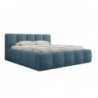 Cama Estofada Giordana c/ Estrado + Sistema Elevatório Inc. + Colchão Opc.