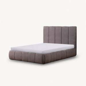 Cama Estofada Dominic + Colchão Opc.