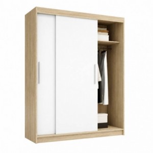 Roupeiro SARA com 2 Portas de Correr (160x215x56,4)